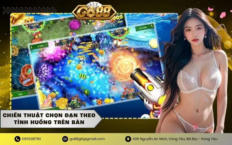 Chiến thuật chọn đạn theo tình huống trên bàn