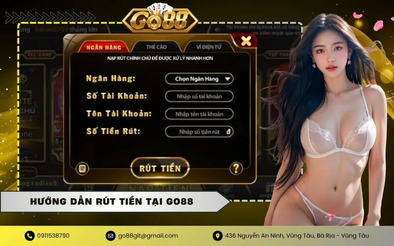 Hướng Dẫn Rút Tiền Tại GO88