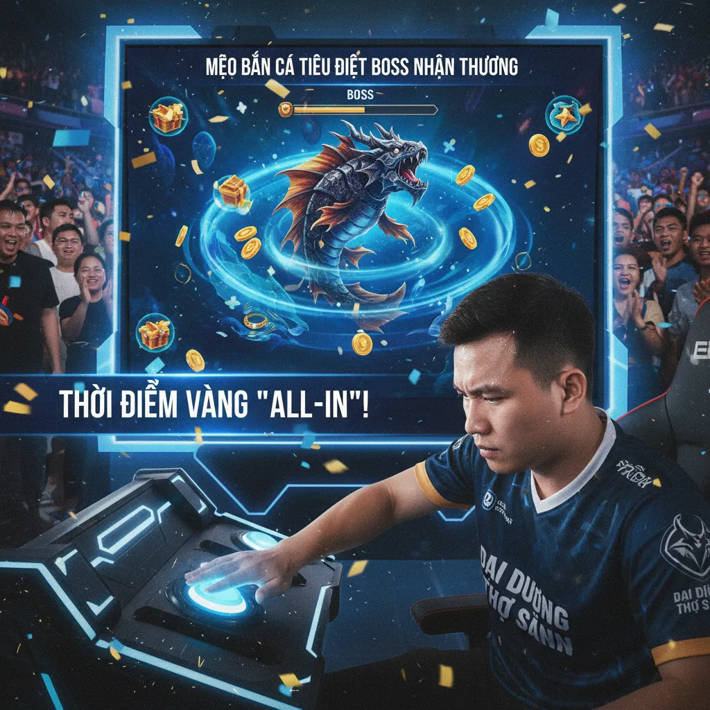 Mẹo bắn cá tiêu diệt boss Cá Mập Đầu Búa