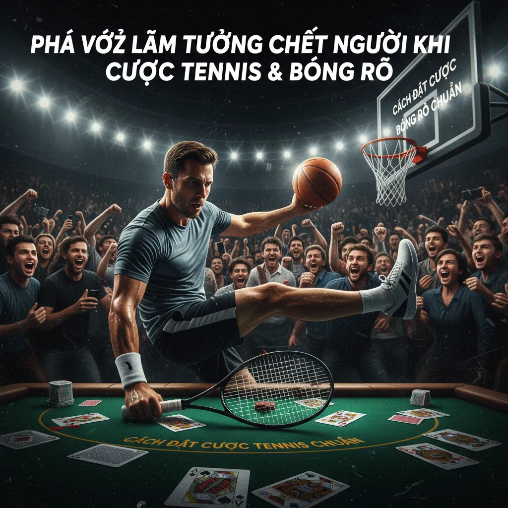 Phá vỡ lầm tưởng chết người khi cược Tennis & Bóng rổ