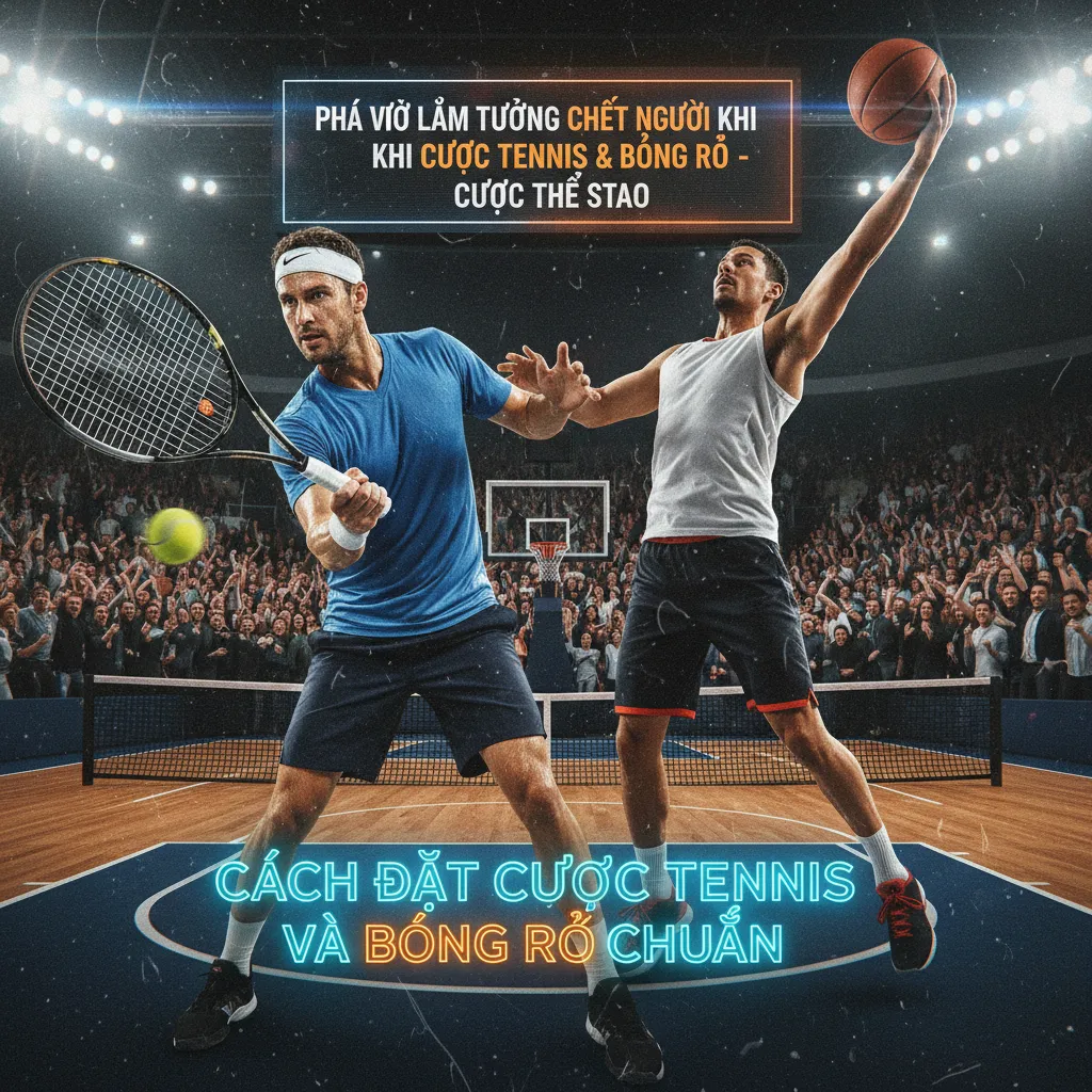 Phá vỡ lầm tưởng chết người khi cược Tennis & Bóng rổ