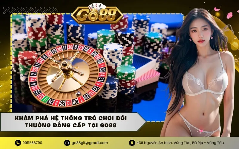 Khám phá hệ thống trò chơi đổi thưởng đẳng cấp tại GO88
