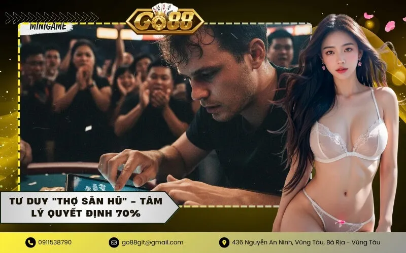 Tư duy Thợ Săn Hũ - Tâm lý quyết định 70%